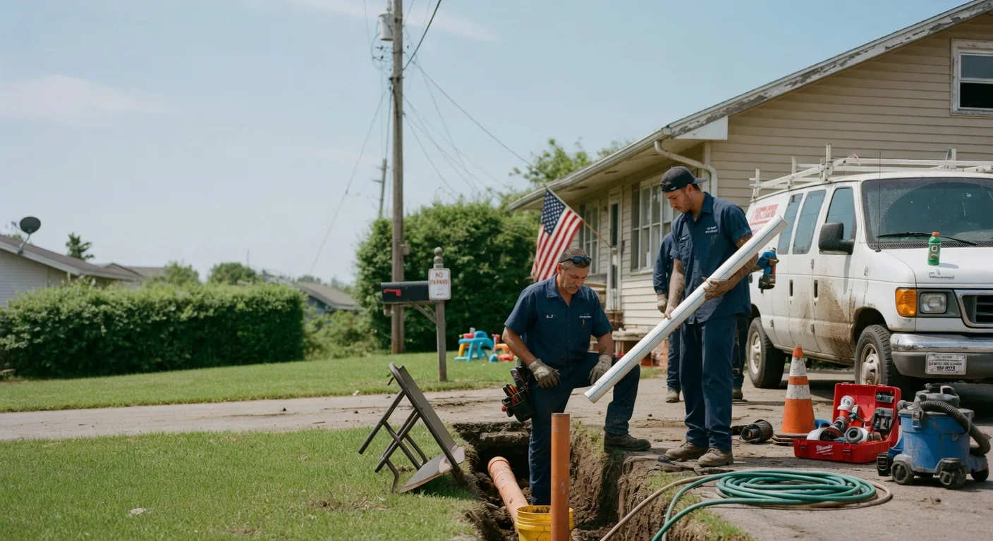 Sewer Line Inspection in Patriot, IN